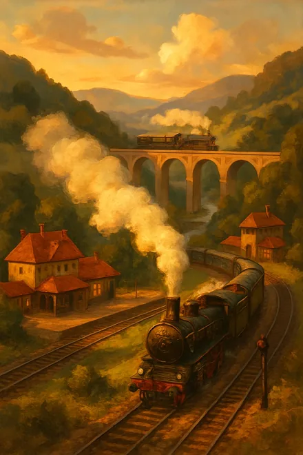Rail Nation key art